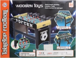 Velký stolní fotbal z dřevěného provedení