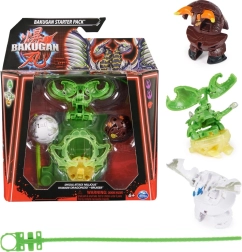 Bakugan Starter Pack – startovací sada se 3 figurkami Special Attack Nillious, Titanium Dragonoid a Bruiser