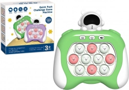 Smyslová hra Pop It Vesmir se světly a zvuky - zelená