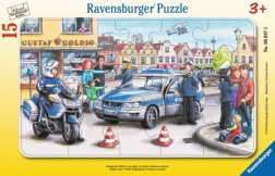 Ravensburger puzzle policie pro děti 15 dílků