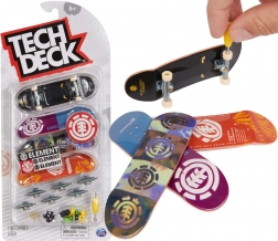 Sada fingerboardů 4‑pack k sestavení ELEMENT Tech Deck