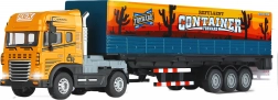 Kovový tahač s kontejnerem 40 cm se světelnými a zvukovými efekty