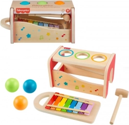 Dřevěná hudební hračka Fisher-Price Cymbálky