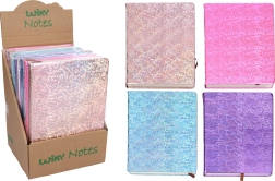 Linkovaný notes 21 × 14,5 cm, 100 stran – mix barev