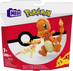 Stavebnice Pokémon Squirtle střední – figurka k sestavení – Charmander