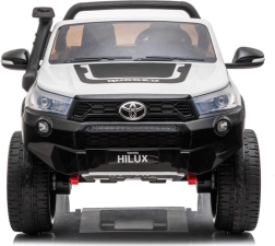 Elektrické auto pro děti Toyota Hilux pro 2 osoby s dálkovým ovládáním – Bílá