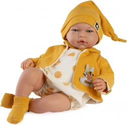 Realistická panenka miminko Marta se zvuky a měkkým látkovým tělem - 46 cm