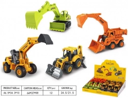 Stavební stroje na setrvačník 20 cm