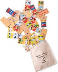 Dřevěné domino Dopravní prostředky