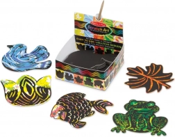 Zdrapka Nature – sada kartiček na rytí ScratchArt