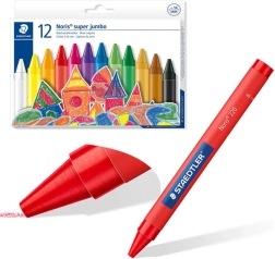 Staedtler Noris Jumbo voskové pastelky 12 barev