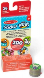 náplň samolepek domácí mazlíčci pro melissa & doug sticker wow