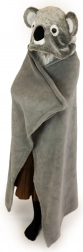 Hřejivá dětská deka s kapucí koala Cozy Noxxiez