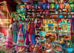 Ravensburger puzzle V zákulisí 1000 dílků