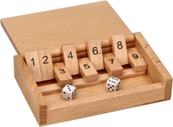 Goki cestovní hra Shut the Box – šance