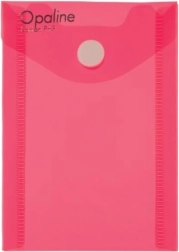 Psaníčko s drukem A7 na výšku OPALINE růžové