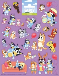 Samolepky BLUEY – velké samolepky pro děti