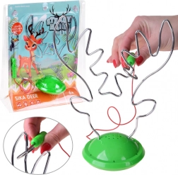 Elektrycký labyrint kolizí Hra zručnosti