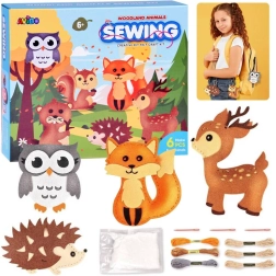 Kreativní sada DIY – filcová lesní zvířátka