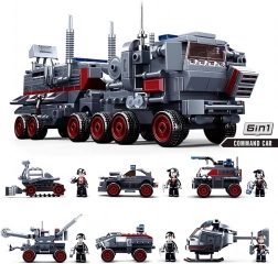 Sluban Space War velitelské vozidlo – samostatná část stavebnice