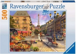 Ravensburger puzzle Paříž: procházka v podvečer 500 dílků