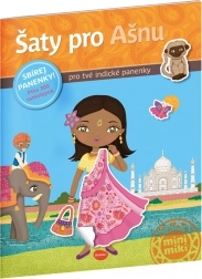 Šaty pro Ašnu – kniha samolepek