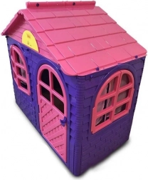Dětský zahradní domeček fialovo‑růžový DOLONI