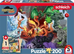 Puzzle Eldrador: zlá stvoření 200 dílků + figurka SCHLEICH