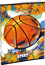 Záznamová kniha A4, linkovaná, 96 listů – mix 16 motivů