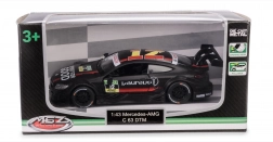 Model vozu MERCEDES-AMG C 63 DTM 1:43 s pull-back pohonem