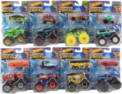 Hot Wheels Monster Trucks měřítko 1:64 s angličákem
