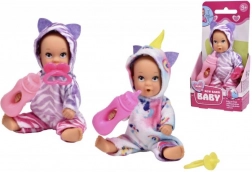 Mini panenka New Born Baby Onesie 12 cm