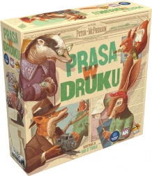 Prasa w druku – rodinná desková hra