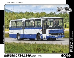 Puzzle autobus Karosa C 734 – 40 dílků