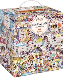 Puzzle Puzzlove maraton 42,195 km – 1000 dílků