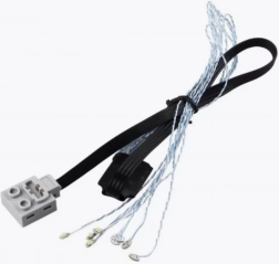 CaDA světla LED s kabelem pro modely z kostek