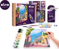 Malování podle čísel a 3D modelování – obraz Lemon Weekend 30 × 40 cm