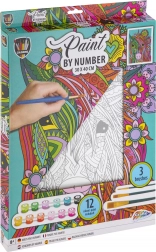 Malování podle čísel – jednorožec, plátno 30 × 40 cm