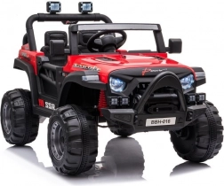 Dětské akumulátorové terénní autíčko – červené