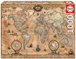 Puzzle 1000 dílků Antická mapa