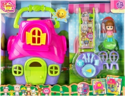 Paula & Friends můj dům – barevný domeček pro panenku