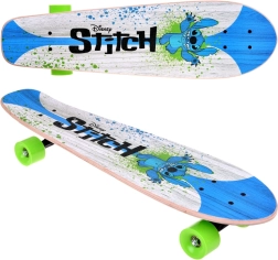 Dřevěná skateboard Disney Stitch pro děti do 50 kg