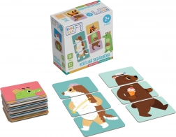 Véééliká skládačka Veselá zvířátka KukiKuk