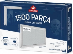 Rám na puzzle 85x60 cm bílý