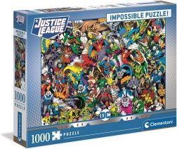 Puzzle Clementoni Impossible: DC Comics Justice League 1000 dílků