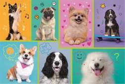 Puzzle - V světě pejsků - Trefl