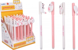 gumovací propiska 0,5 mm s motivem kotěte