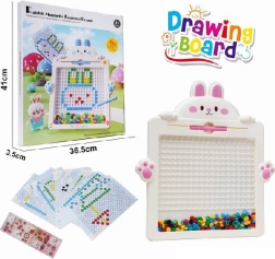 Magnetická tabulka králíček 36 cm