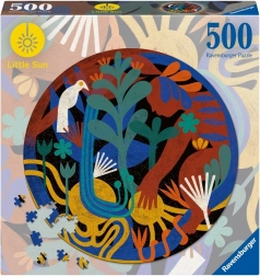 Puzzle RAVENSBURGER 500 dílků – Malá slunce: Změna (kruhové)