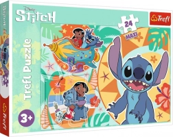 Puzzle Lilo & Stitch pro děti, 24 dílků